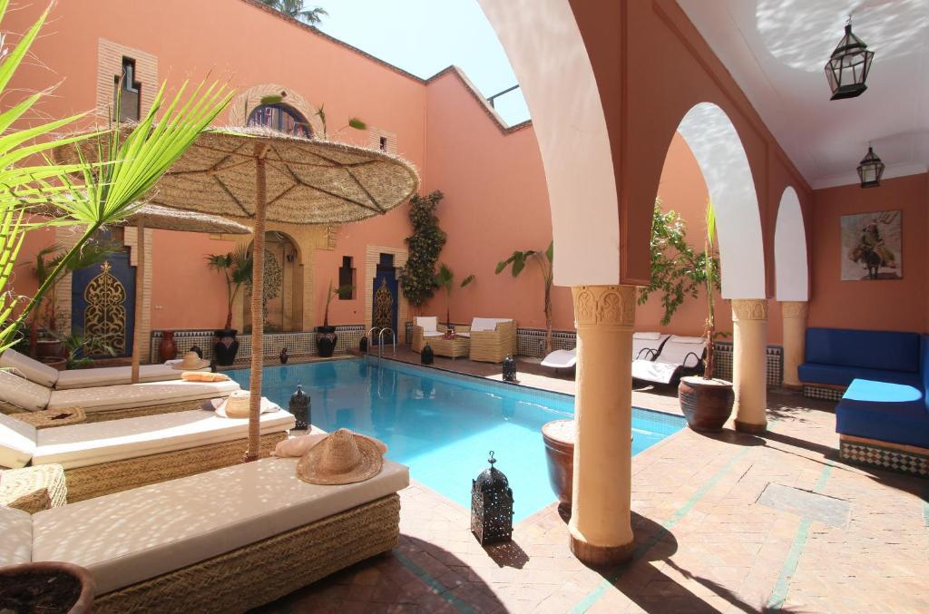 La Villa Bleue Marrakesh Chambre photo