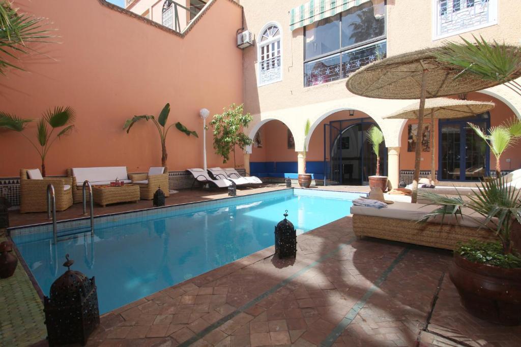 La Villa Bleue Marrakesh Chambre photo